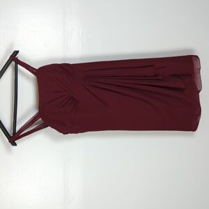JJs House Burgundy Dress